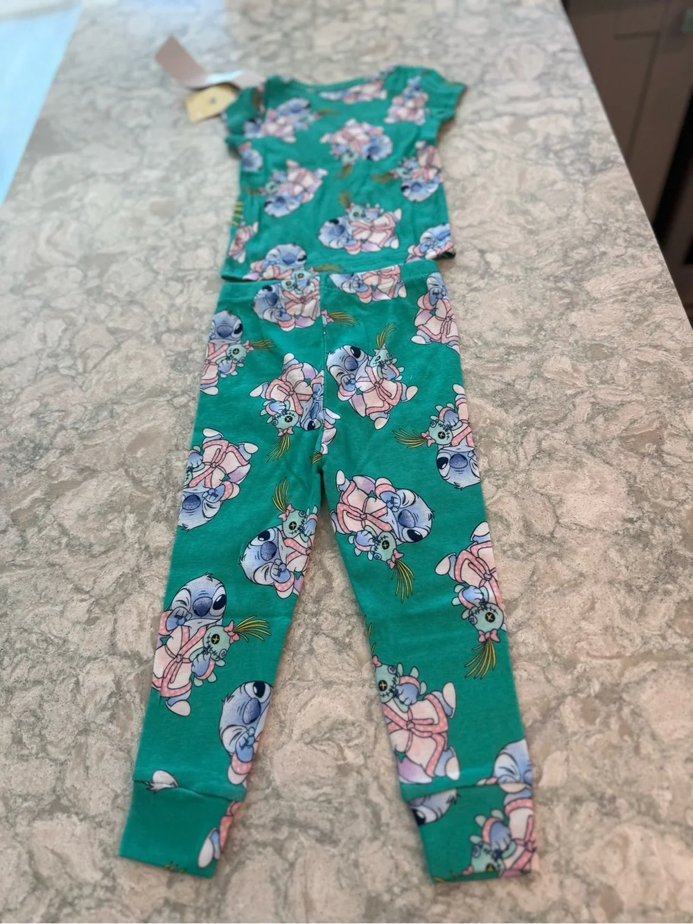 NWT Disney Stitch Girls Still Dreamin’ Pajama Set 18-24M